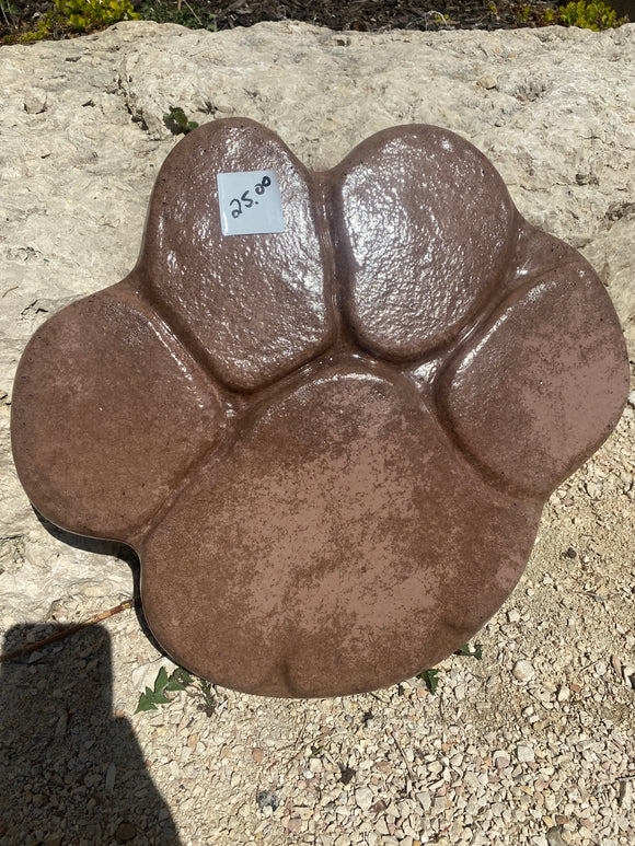 Coloured Dog Paw